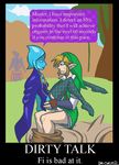  clothed clothing comic dialog dialogue doncorneo english_text female fi humor link male motivational_poster nintendo outside sex sitting skyward_sword statistics straight text the_legend_of_zelda tree video_games wood 