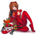  blue_eyes blush breasts breath eva_02 evangelion:_3.0_you_can_(not)_redo eyepatch full_body hair_ornament highres large_breasts neon_genesis_evangelion nipples open_mouth plugsuit rebuild_of_evangelion red_hair shikinami_asuka_langley souryuu_asuka_langley task_(artist) 