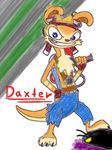  blood bug daxter jak_&amp;_daxter on1 ottsel pixiv_thumbnail purple_blood yellow_eyes 