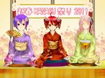  defoko japanese_clothes kasane_teto momone_momo utau vocaloid 