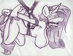  anthrofied ball_gag bdsm big_breasts bondage bound breasts collar cutie_mark dripping equine female friendship_is_magic gag hanging_breasts horn horse king-cheetah mammal my_little_pony nude rarity_(mlp) saliva solo suspension tied unicorn 