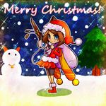  beautifly bs-cla_fantasy christmas haruka_(pokemon) pokemon snow snowman 