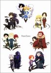  6+boys artoria_pendragon_(all) assassin_(fate/zero) berserker_(fate/zero) caster_(fate/zero) chibi command_spell emiya_kiritsugu everyone fate/zero fate_(series) gilgamesh irisviel_von_einzbern kashime_warabi kayneth_el-melloi_archibald kotomine_kirei lancer_(fate/zero) matou_kariya multiple_boys multiple_girls rider_(fate/zero) saber sola-ui_nuada-re_sophia-ri toosaka_tokiomi uryuu_ryuunosuke waver_velvet 