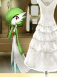  bad_id bad_pixiv_id character_name clothed_pokemon dress dress_removed gardevoir gen_3_pokemon hair_over_one_eye nme no_humans pokemon pokemon_(creature) red_eyes wedding_dress 