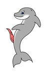  dolphin dragon-heart dragon-heart_(artist) feral looking_at_viewer male mammal marine penis 