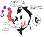  anal_beads cetacean cock_stuffing cub dragon-heart_(artist) female hyper incest male mammary_glands marine mother orca pain pregnant sex_toy son unborn vibrator young 