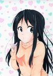  absurdres akiyama_mio bad_id bad_pixiv_id black_eyes highres k-on! ken_(tanosimou) long_hair solo sweater 