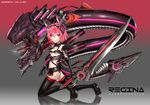  copyright_request gia pink_eyes pink_hair short_hair solo sword thighhighs weapon 