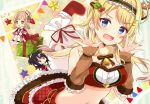  +_+ 3girls :d :o ahoge amidada arm_warmers bangs bare_shoulders bell black_hair blonde_hair blue_eyes blush box breasts brown_eyes brown_hair capelet cherry_hair_ornament chibi christmas christmas_stocking closed_mouth commentary_request crop_top eyebrows_visible_through_hair flying_sweatdrops food_themed_hair_ornament frilled_hairband frilled_skirt frills fur_collar fur_trim furrowed_eyebrows gift gift_box hachimiya_meguru hair_ornament hairband hairclip hands_up hat hat_ribbon head_tilt heart idolmaster idolmaster_shiny_colors kazano_hiori kneehighs knees_up leaning_forward long_hair looking_at_viewer low_twintails medium_breasts midriff mini_hat miniskirt mole mole_under_mouth multiple_girls navel neck_ribbon open_mouth ponytail purple_eyes red_capelet red_ribbon red_shirt red_skirt ribbon sack sakuragi_mano shirt short_hair sidelocks sitting skirt sleeveless sleeveless_shirt smile star star_hair_ornament stomach striped striped_ribbon sweatdrop tilted_headwear twintails v-shaped_eyebrows wavy_mouth white_legwear wrist_cuffs 