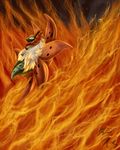  amazing chest_tuft fire flames ikilledsociety insect nintendo pok&#233;mon pok&eacute;mon solo tuft video_games volcarona wings 