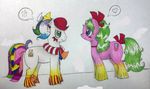  &hearts; &lt;3 8-bits clown equine evil female final_fantasy_vi green_hair hair horse kefka makeup male mammal my_little_pony ponification pony terra_brandfor 