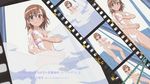  absurdres artist_request breasts brown_eyes brown_hair film_strip highres misaka_mikoto nude short_hair small_breasts solo to_aru_kagaku_no_railgun to_aru_majutsu_no_index 