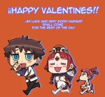  benienma_(fate/grand_order) chibi child fate/grand_order fate_(series) highres red_eyes red_hair snorkel14 tagme valentine_day 