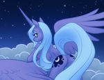  alicorn equine female friendship_is_magic my_little_pony nude princess_luna_(mlp) pussy solo wings 