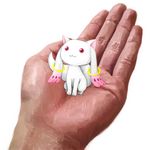  close-up creature hands in_palm jewelry kawamoto kyubey looking_up mahou_shoujo_madoka_magica minimized out_of_frame pov pov_hands red_eyes ring simple_background sitting solo_focus white_background 