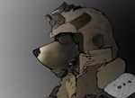  eyewear hat helmet male soldier solo sunglasses unknown_artist 