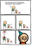  blood cake cyanide_and_happiness decapitation father gore hat humor male me_gusta son table young 