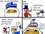  dolan_dooc donald_duck meme scrooge_mcduck tagme 