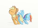  applejack blu3berry_muffin friendship_is_magic my_little_pony rainbow_dash 