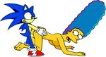  crossover marge_simpson sonic_team sonic_the_hedgehog the_simpsons zr_the_hedgehog 
