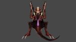 animal_genitalia blizzard_entertainment erection feral genital_slit genitals hi_res male on_display penis solo starcraft tapering_penis w7v3rn_(artist) zerg zergling