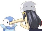  dawn face_punch hikari_(pokemon) in_the_face piplup pokemon punch punching 