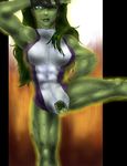  black_eyes jennifer_walters marvel she-hulk tagme 