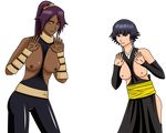  bleach ecchiantonio1495 soifon tagme yoruichi 