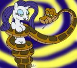  crossover friendship_is_magic jungle_book kaa my_little_pony rarity 