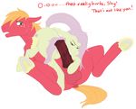  animal_genitalia big_macintosh big_macintosh_(mlp) bite cartoonlion equine female feral fluttershy fluttershy_(mlp) friendship_is_magic hooves horse horsecock male mammal my_little_pony oral oral_sex penis pony sex straight 