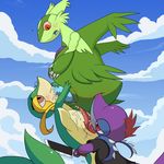  baginazard latias pokemon snivy tagme 