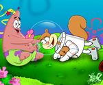  patrick_star sandy_cheeks spongebob_squarepants tagme 