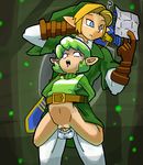  derogatch kokiri legend_of_zelda link minus8 ocarina_of_time saria 