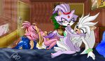  amy_rose blaze_the_cat horlod raianonzika silver_the_hedgehog sonic_team sonic_the_hedgehog 