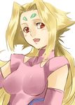  blonde_hair fiona_(zoids) long_hair nana_g red_eyes solo zoids zoids_chaotic_century 