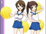  artist_request cheerleader duplicate genderswap genderswap_(mtf) koizumi_itsuki koizumi_itsuki_(female) kyon kyonko multiple_girls suzumiya_haruhi_no_yuuutsu 