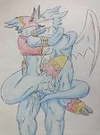  digimon exveemon flamedramon tagme 