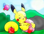  bronto_burt crossover kirby pikachu pokemon 