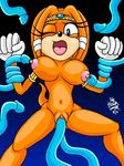  areola big_breasts blue_eyes breasts captured erect_nipples female forced hair mrbooblover nipples nude one_eye_closed open_mouth orange_hair penetration penis pussy rape sega sonic_(series) sonic_team tentacle_penis tentacles tikal_the_echidna vaginal vaginal_penetration 