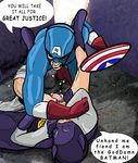  avengers batman captain_america crossover dc dirtyclosetent marvel steve_rogers 