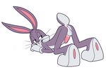  anthro anus balls bugs_bunny butt daffbugsluver erection lagomorph looney_tunes male mammal penis presenting rabbit solo the_looney_tunes_show warner_brothers 