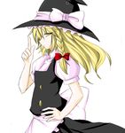  bad_id bad_pixiv_id blonde_hair hat kirisame_marisa rihito_akane solo touhou witch_hat 