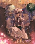  bac bad_id bad_pixiv_id barefoot book closed_eyes hat long_hair patchouli_knowledge purple_hair solo touhou very_long_hair 