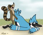  mordecai regular_show rigby tagme 