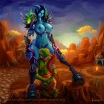 draenei orc tagme vempire world_of_warcraft 