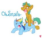  friendship_is_magic my_little_pony rainbow_dash snails tagme 