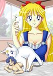  ami_mizuno artemis bestiality blush cat cellphone feline female feral forced from_behind human human_on_feral interspecies iphone male mammal micro minako_aino nude phone rape sailor_moon selfie sex size_difference straight 