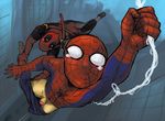  deadpool marvel spider-man tagme 
