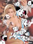  101_dalmatians animated christmas crossover lucky perdita pongo santa_claus sextoon 