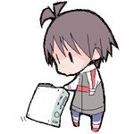  artist_request chibi game_console idolmaster idolmaster_(classic) idolmaster_1 kikuchi_makoto lowres oekaki raglan_sleeves solo xbox_360 |_| 